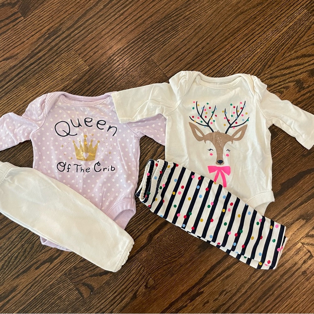 Baby Gap matching outfit set 0-3 month